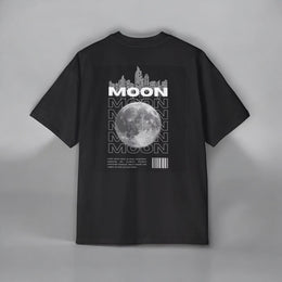 Moon Design Oversized T-Shirt — thumb 1