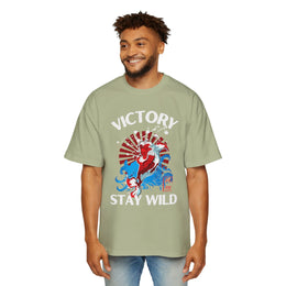 The Koi's Wild Ride to Victory Oversized-Tee — thumb 41