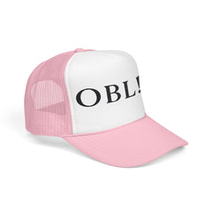 Bold Embroidered Foam Trucker Hat, Casual Hat, Adjustable Cap,  Trendy Hat for Outdoors and Festivals