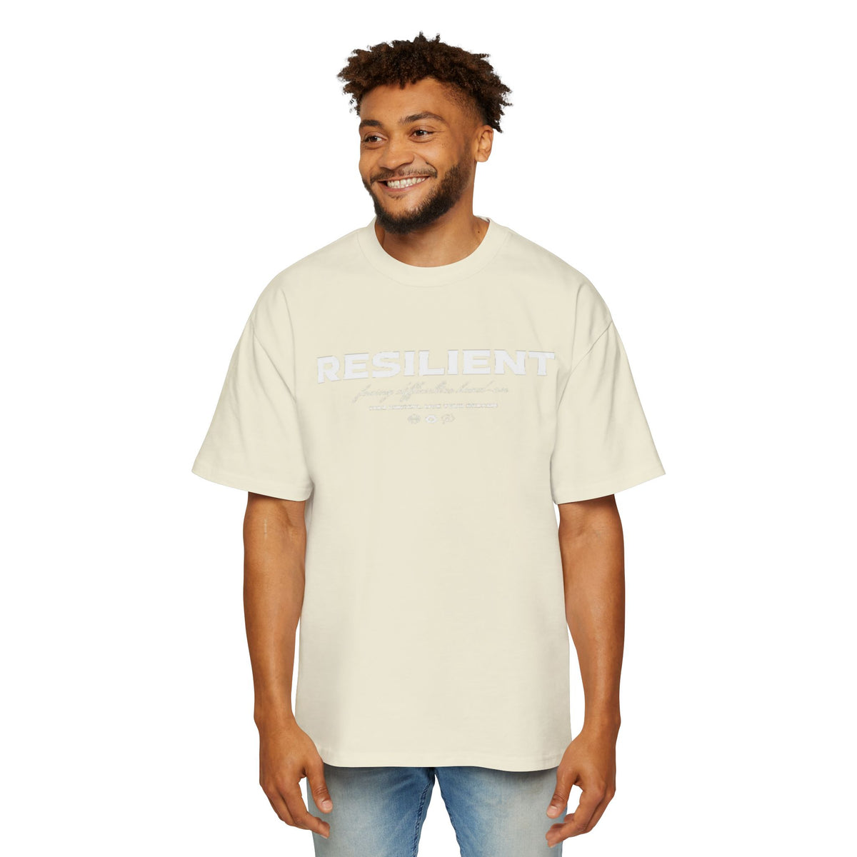 Oversized Resilient Tee - Casual Comfort for Everyday Strength — image 35
