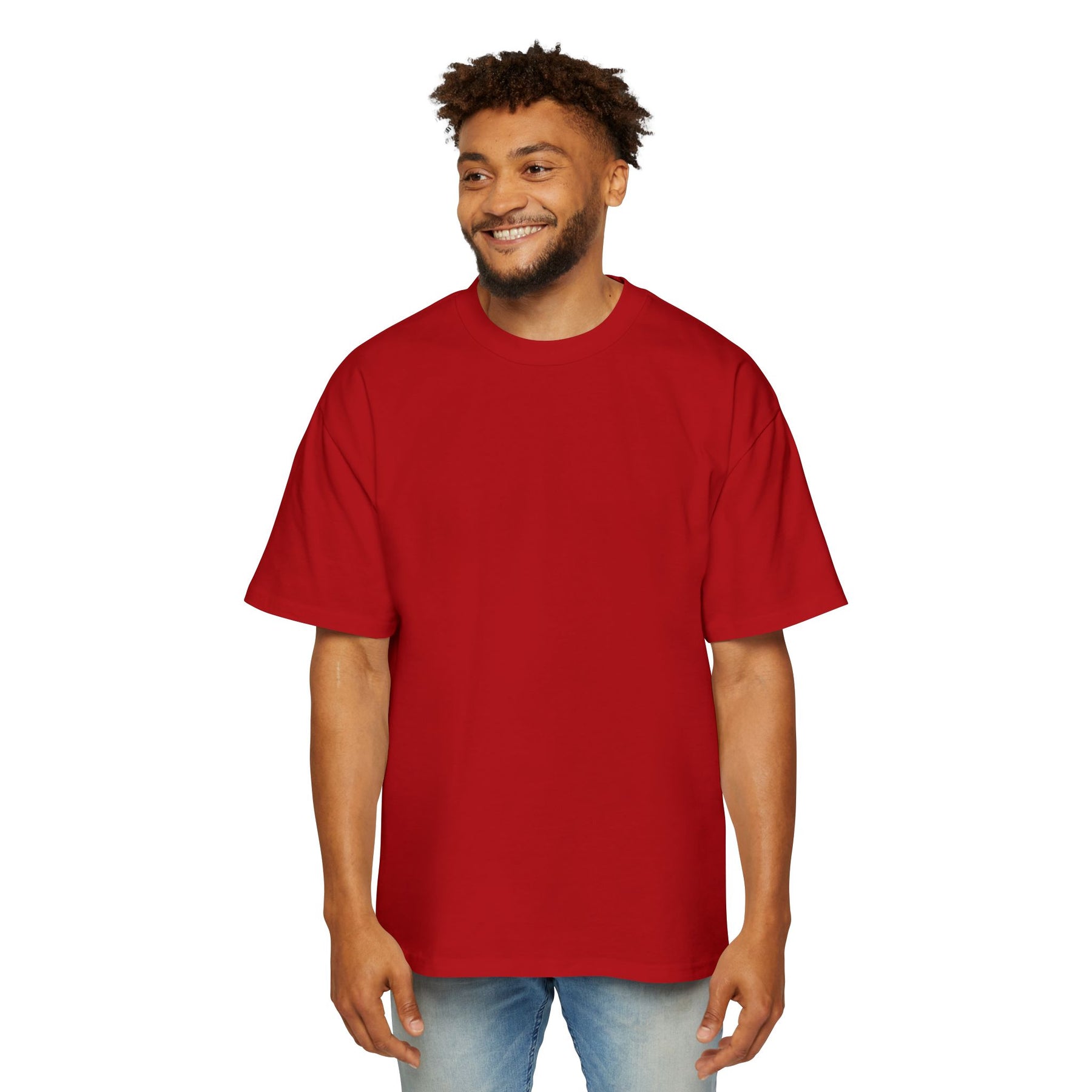 Bottom of the shirt says "Catch the Vibes" Oversized Tee  - Comfortable and Stylish