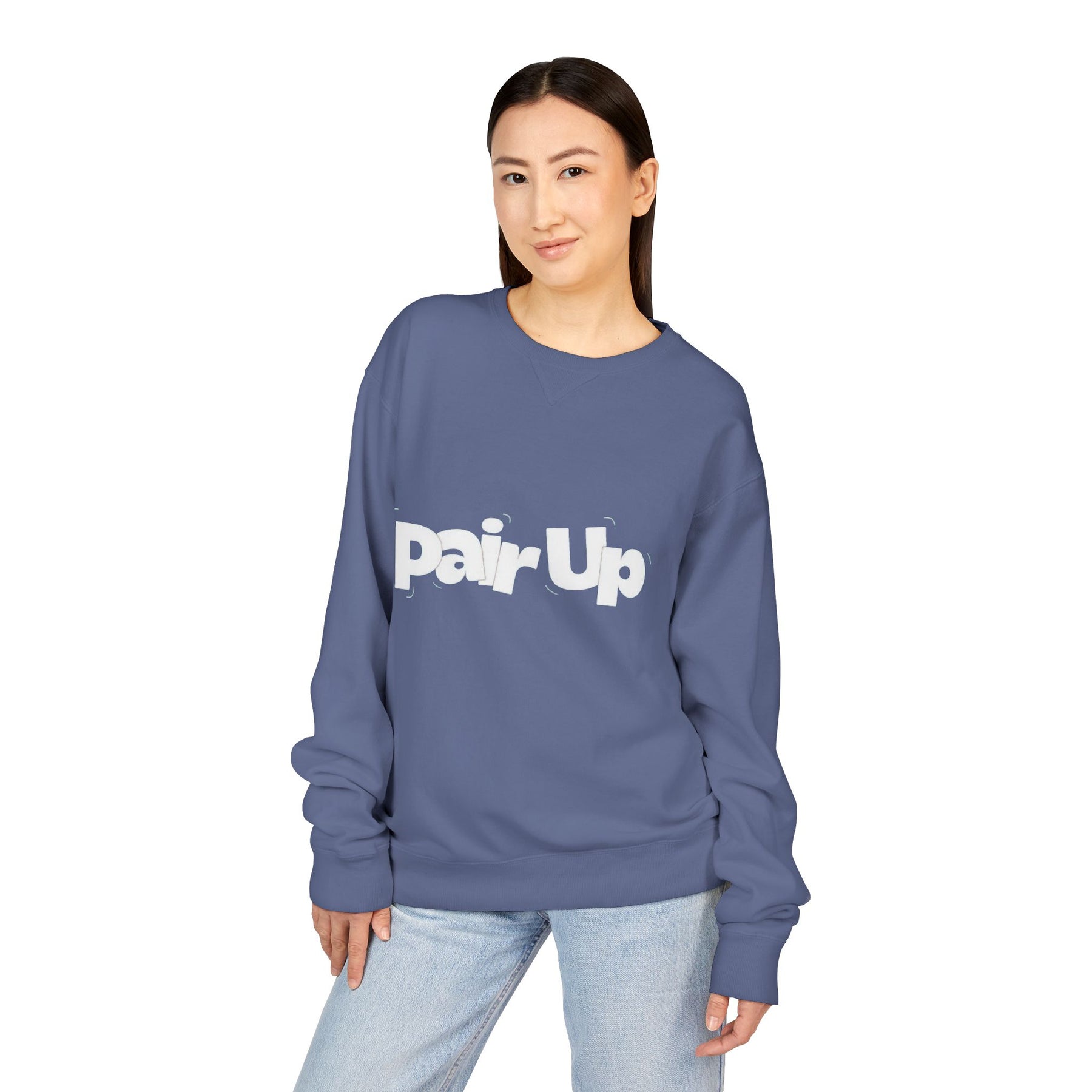 Pair Up Sweatshirt, Cozy Premium Crewneck, Perfect for Couples, Matching Outfits, Luxury OBL!V Gift, Everyday Comfort