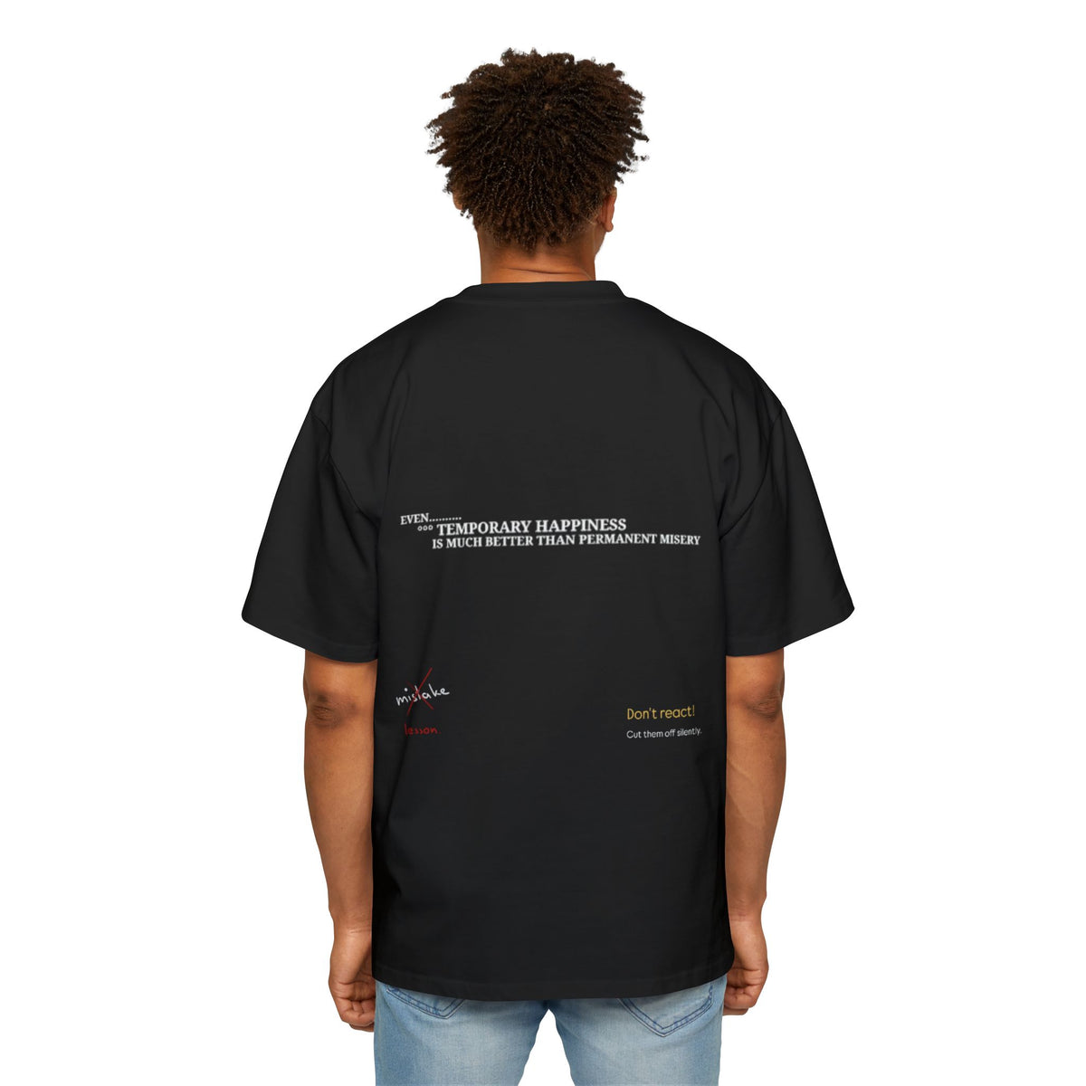 Men's Heavy Oversized Tee, Premium Top, Comfortable Streetwear, Graphic Tee,  Essential.. — image 30