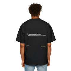 Men's Heavy Oversized Tee, Premium Top, Comfortable Streetwear, Graphic Tee,  Essential..