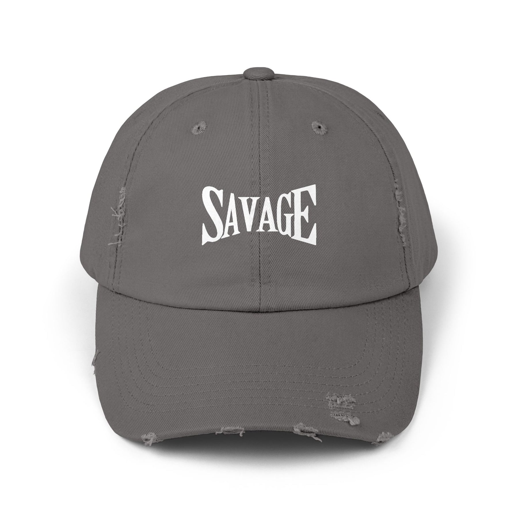 "SAVAGE Distressed Dad Hat"