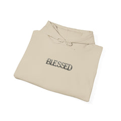 Blessed Premium Hooded Sweatshirt, Streetwear Style, Casual Everyday Wear, Spiritual Apparel
