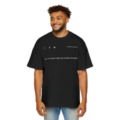 Men's Heavy Oversized Tee, Premium Top, Comfortable Streetwear, Graphic Tee,  Essential..