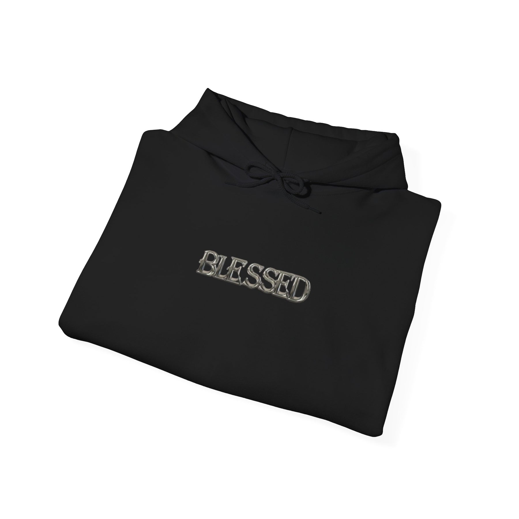 Blessed Premium Hooded Sweatshirt, Streetwear Style, Casual Everyday Wear, Spiritual Apparel