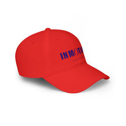 Stylish Red Baseball Cap - 'IN MOTION' Activewear Hat — thumb 12
