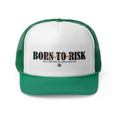 Born to Risk Trucker Cap - Stylish Mesh Hat for Adventurers