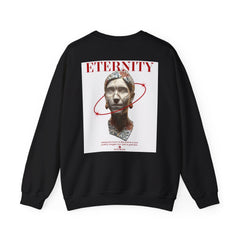 Eternity Graphic Sweatshirt, Premium Crewneck, OBL!V Fashion Layer, Luxury Everyday Wear