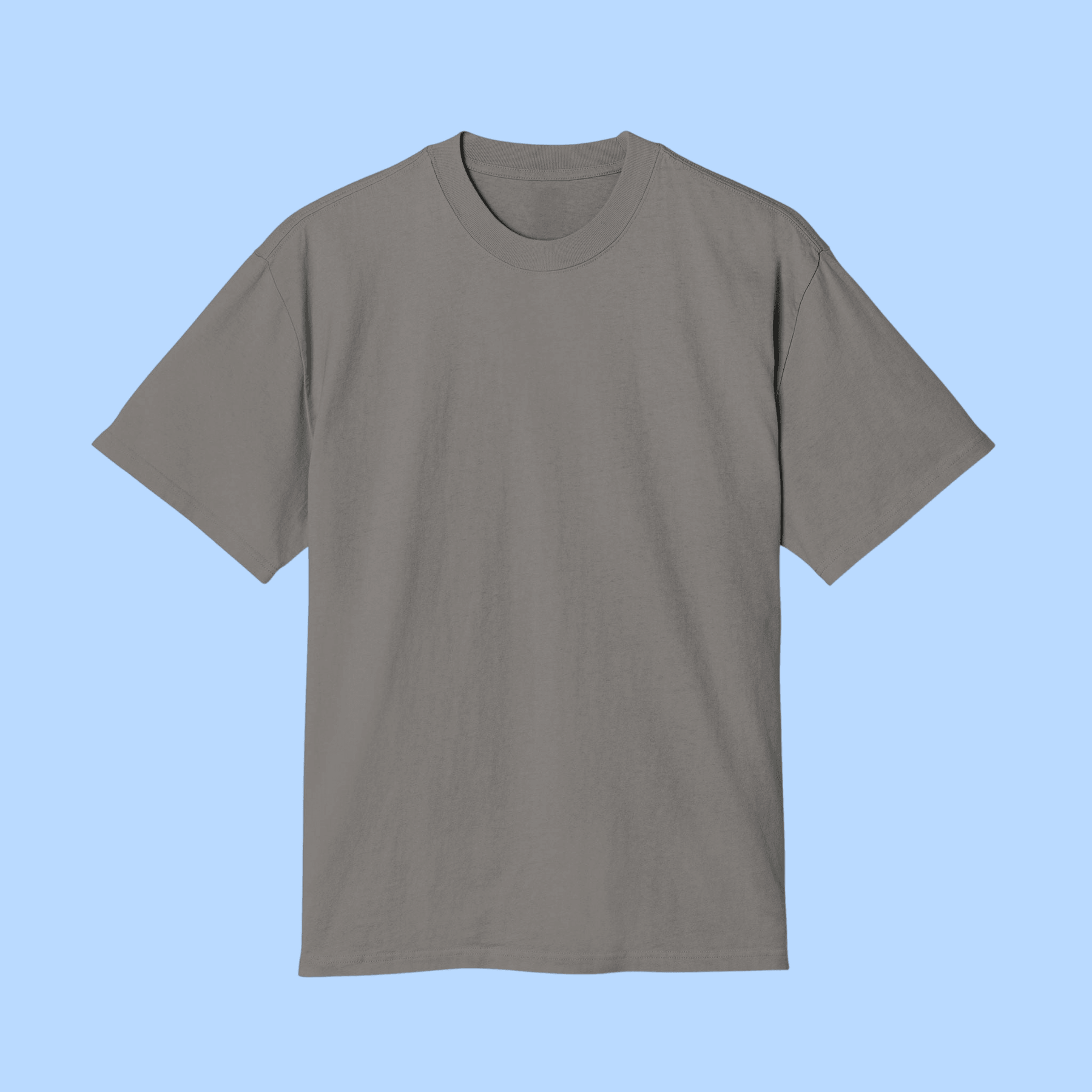 Graphic Tee - Faded Grey Print