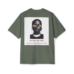 Men's Premium Oversized Tee - 'PRAISE THE LORD' Graphic Tee for Casual Wear