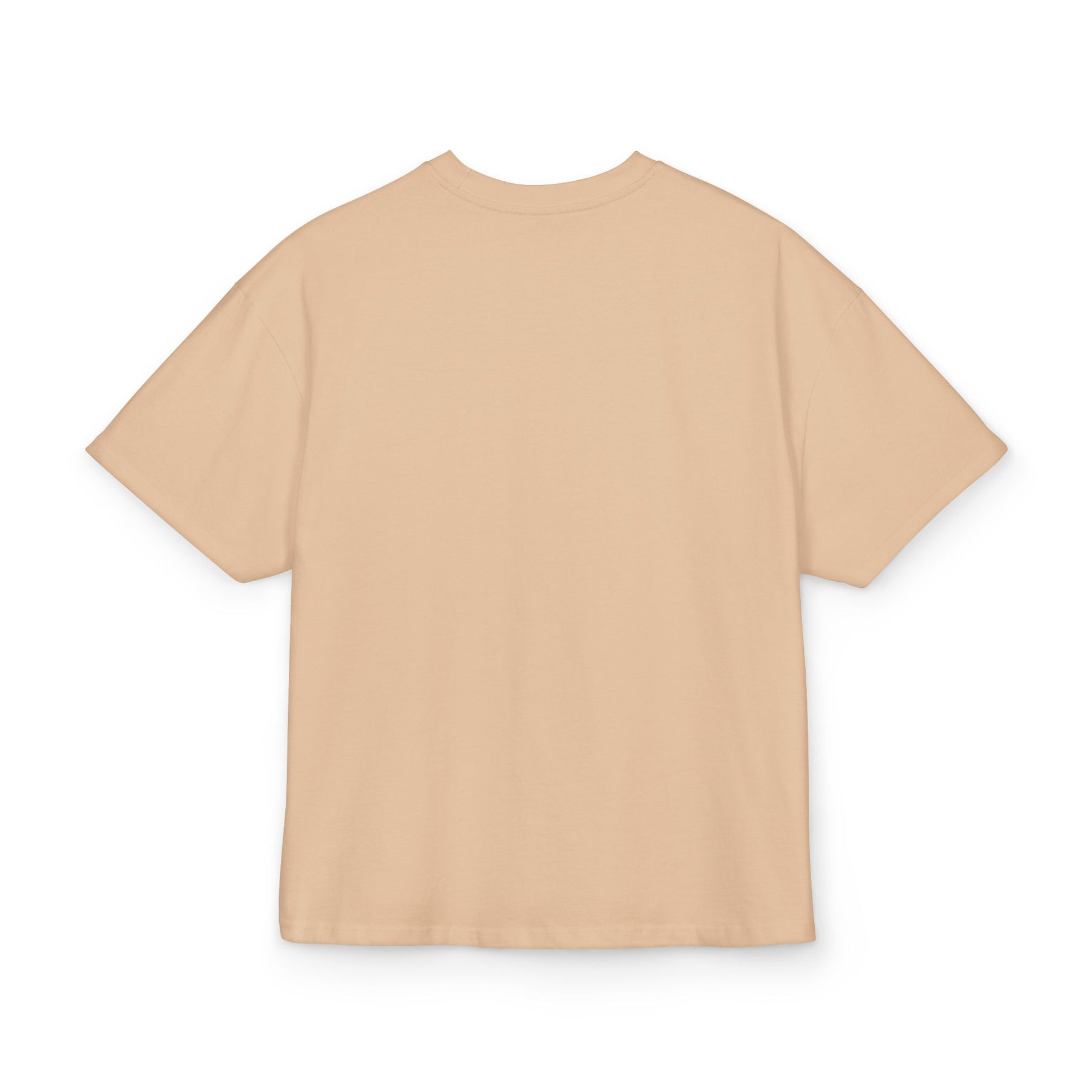 Oversized Tee - Olive Minimalist Unisex Cotton Box Tee