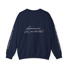 Motivational Crewneck Sweatshirt - Inspirational  for Adults, Premium Wear, Self-Care Reminder, Perfect for Streetwear