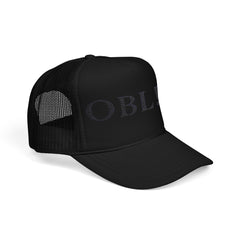 Bold Embroidered Foam Trucker Hat, Casual Hat, Adjustable Cap,  Trendy Hat for Outdoors and Festivals