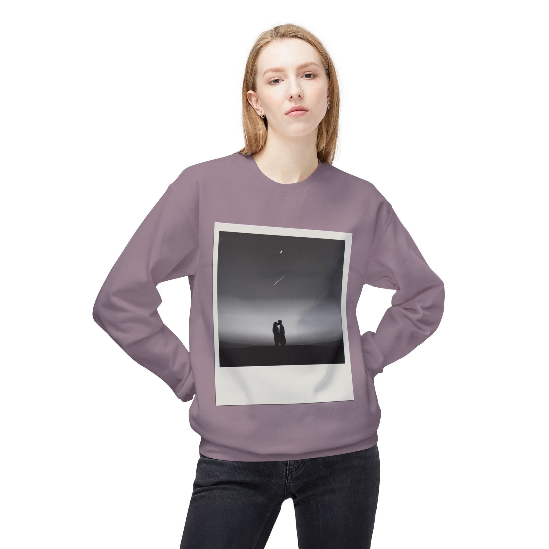 Polaroid Kiss Black Sweatshirt