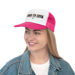 Born to Risk Trucker Cap - Stylish Mesh Hat for Adventurers — thumb 16