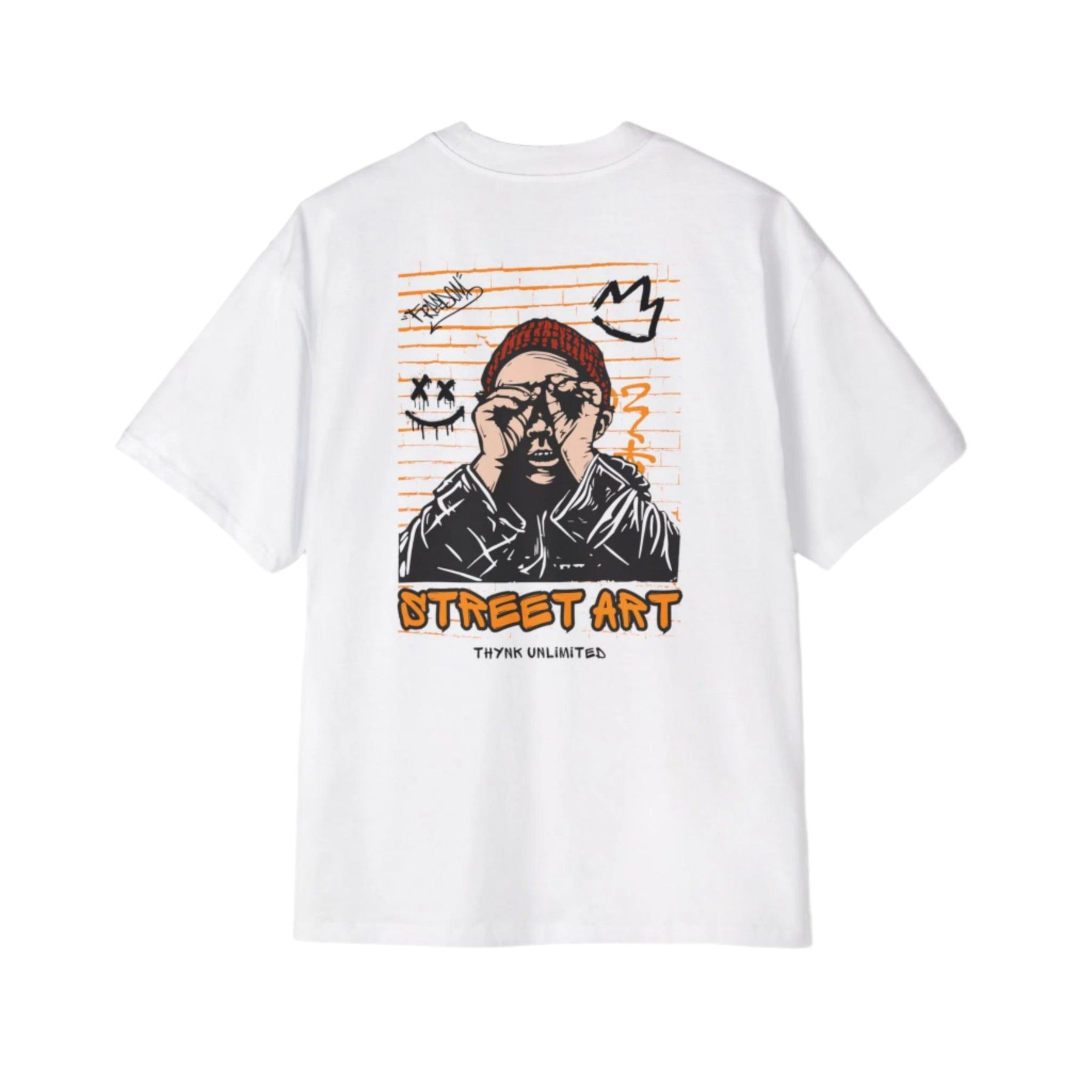 The White Color Street Art Graphic Design