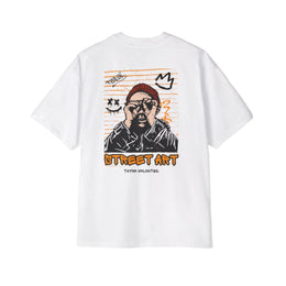 The White Color Street Art Graphic Design — thumb 1