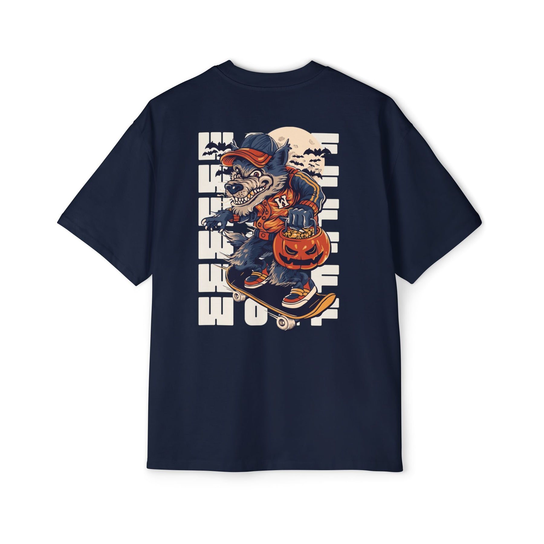 Werewolf on Wheels Oversized-Tee