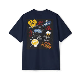 Stay Die and Dirty: Insanity, Madness, and Hustle Oversized-Tee — thumb 49