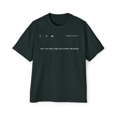 Men's Heavy Oversized Tee, Premium Top, Comfortable Streetwear, Graphic Tee,  Essential..