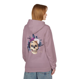 Hip hop Skull with floral design streetwear style Hoodie — thumb 53