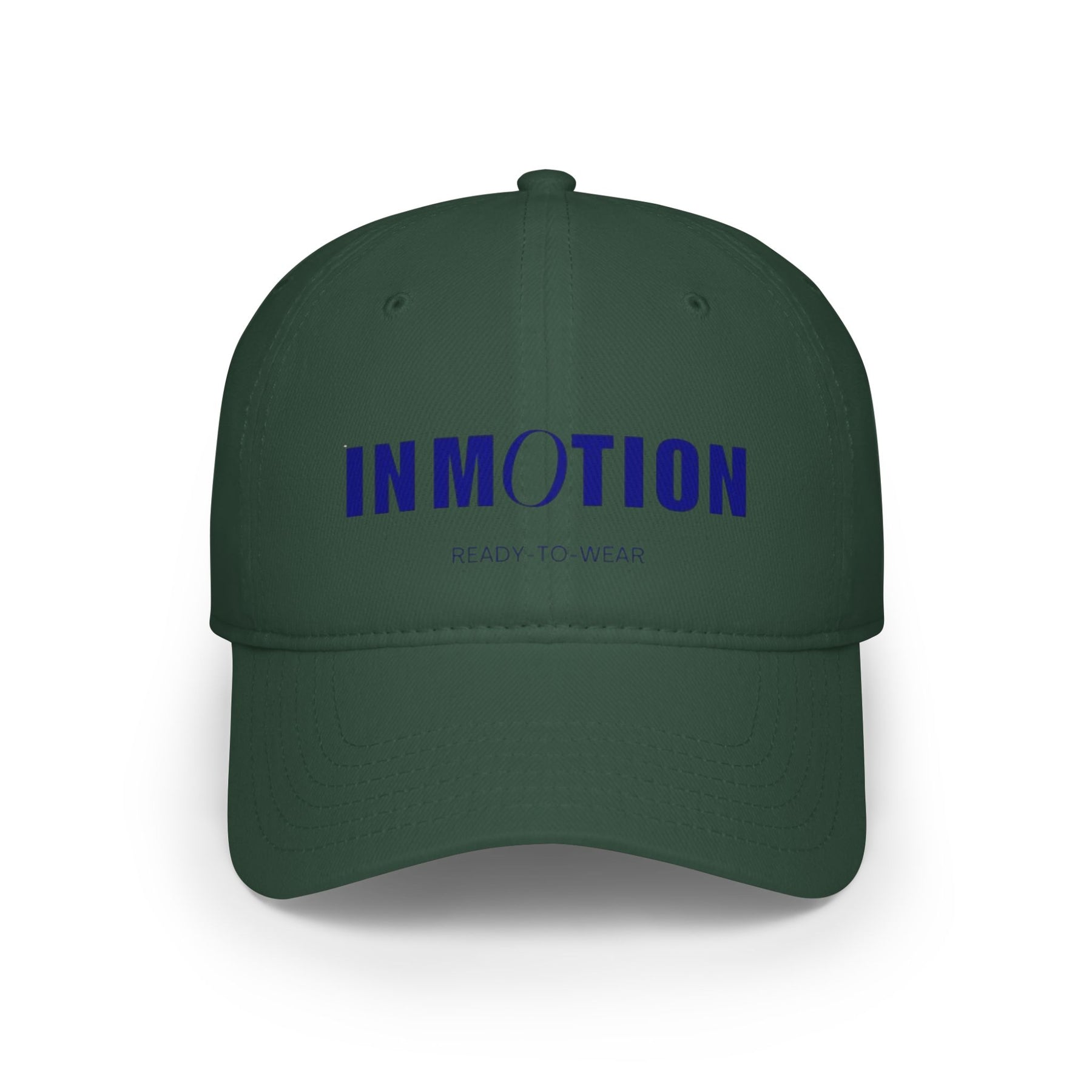 Stylish Red Baseball Cap - 'IN MOTION' Activewear Hat