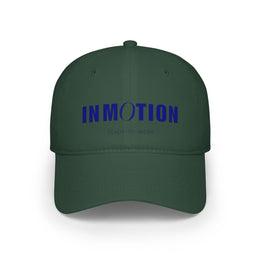 Stylish Red Baseball Cap - 'IN MOTION' Activewear Hat — thumb 5