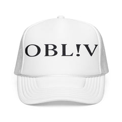 Bold Embroidered Foam Trucker Hat, Casual Hat, Adjustable Cap,  Trendy Hat for Outdoors and Festivals
