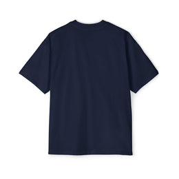 Oversized Tee - Navy Blue Graphic Design — thumb 2