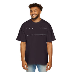 Men's Heavy Oversized Tee, Premium Top, Comfortable Streetwear, Graphic Tee,  Essential..