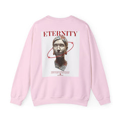 Eternity Graphic Sweatshirt, Premium Crewneck, OBL!V Fashion Layer, Luxury Everyday Wear