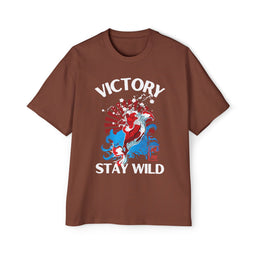 The Koi's Wild Ride to Victory Oversized-Tee — thumb 4