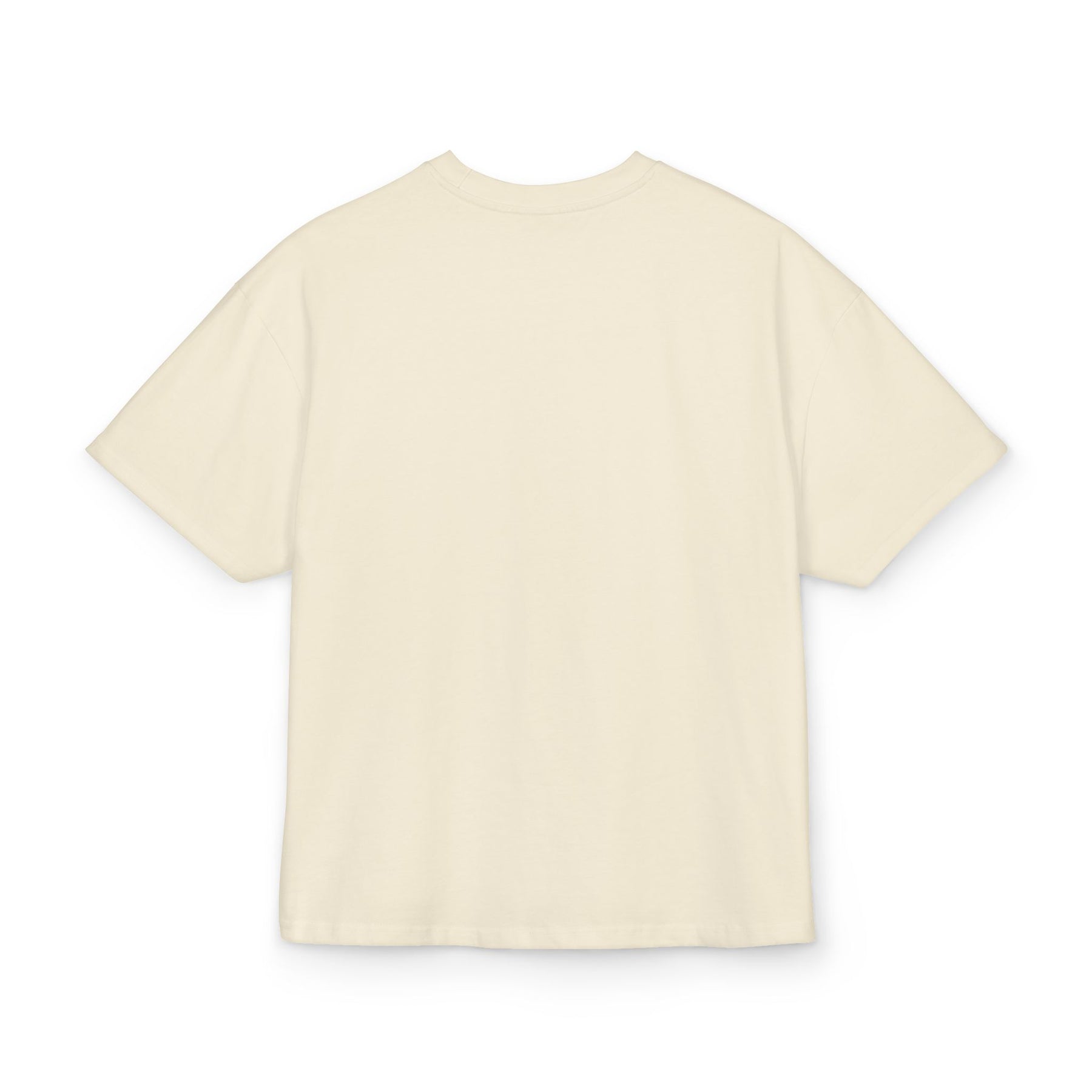 Oversized Tee - Olive Minimalist Unisex Cotton Box Tee