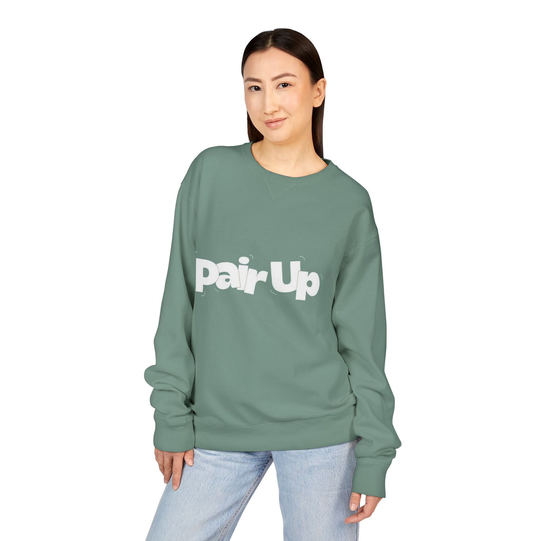Pair Up Sweatshirt, Cozy Premium Crewneck, Perfect for Couples, Matching Outfits, Luxury OBL!V Gift, Everyday Comfort