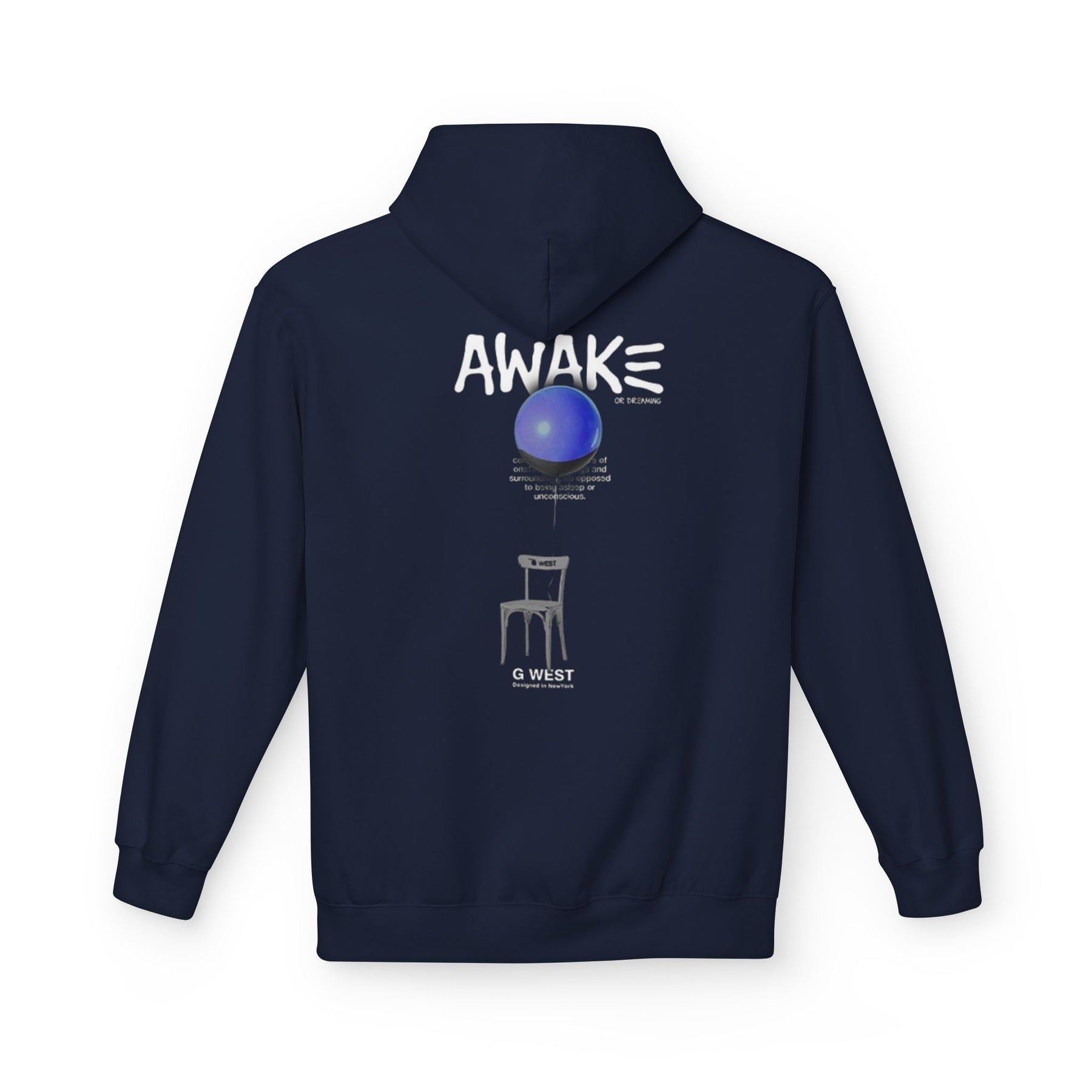 The Premium Fleece Hoodie - 'AWAKE' Graphic Design - Soft and Stylish