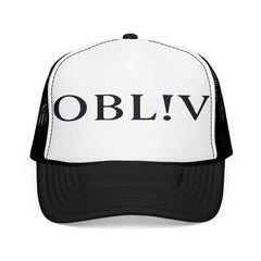 Bold Embroidered Foam Trucker Hat, Casual Hat, Adjustable Cap,  Trendy Hat for Outdoors and Festivals