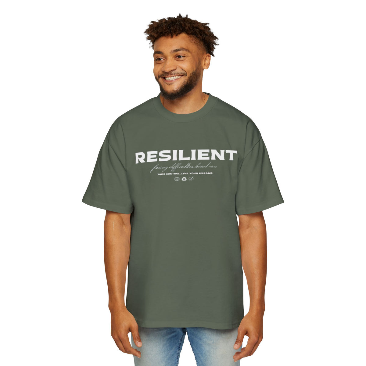 Oversized Resilient Tee - Casual Comfort for Everyday Strength — image 47