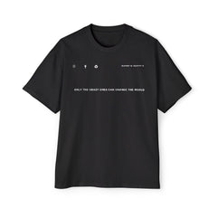 Men's Heavy Oversized Tee, Premium Top, Comfortable Streetwear, Graphic Tee,  Essential..