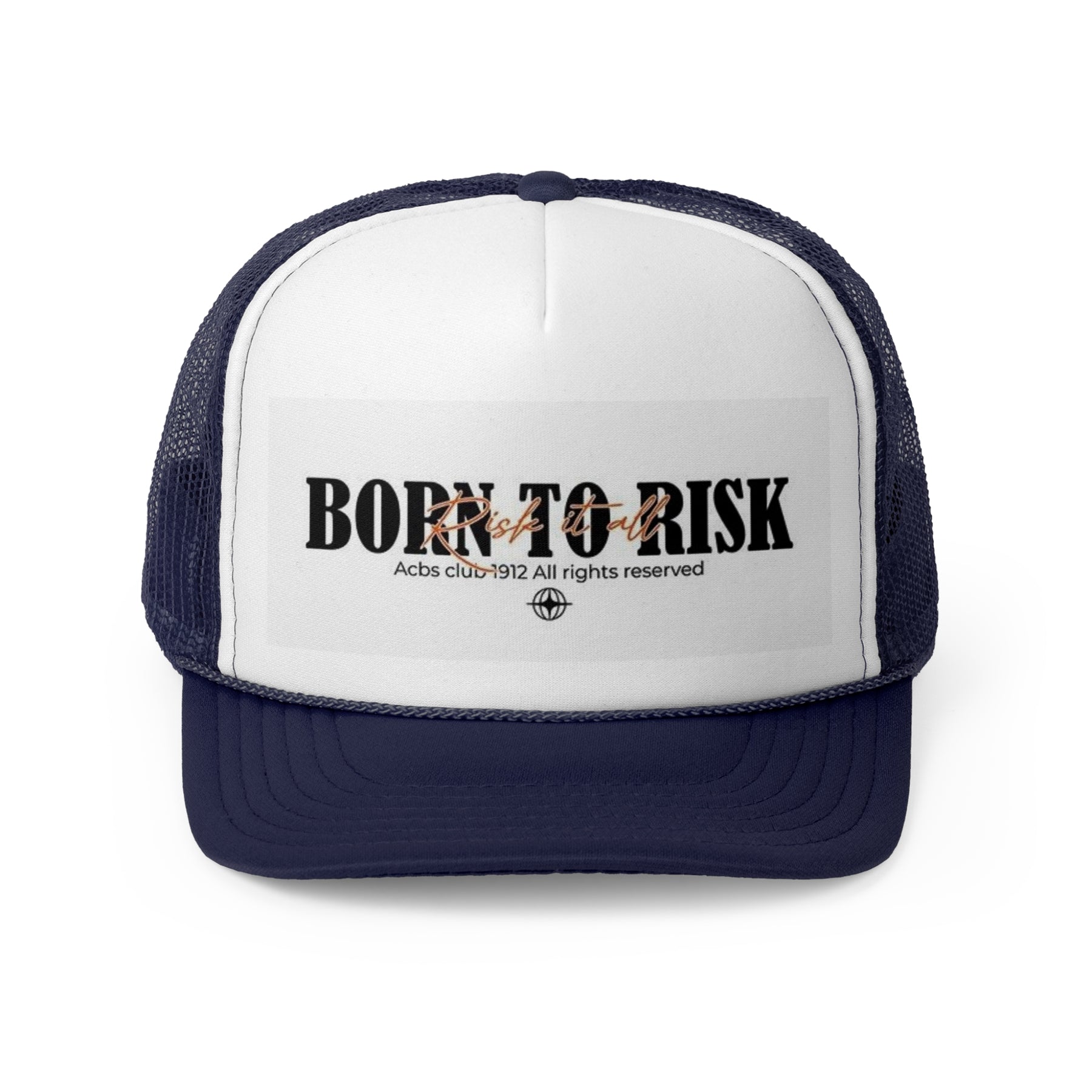 Born to Risk Trucker Cap - Stylish Mesh Hat for Adventurers