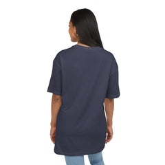 Premium Artistic Oversize Tee - Handprint Design for Creative Souls