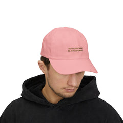 The OBL!V Premium Trending Classic  Cap - No Response is a Response, Premium Accessory, Trendy Cap, Everyday Wear