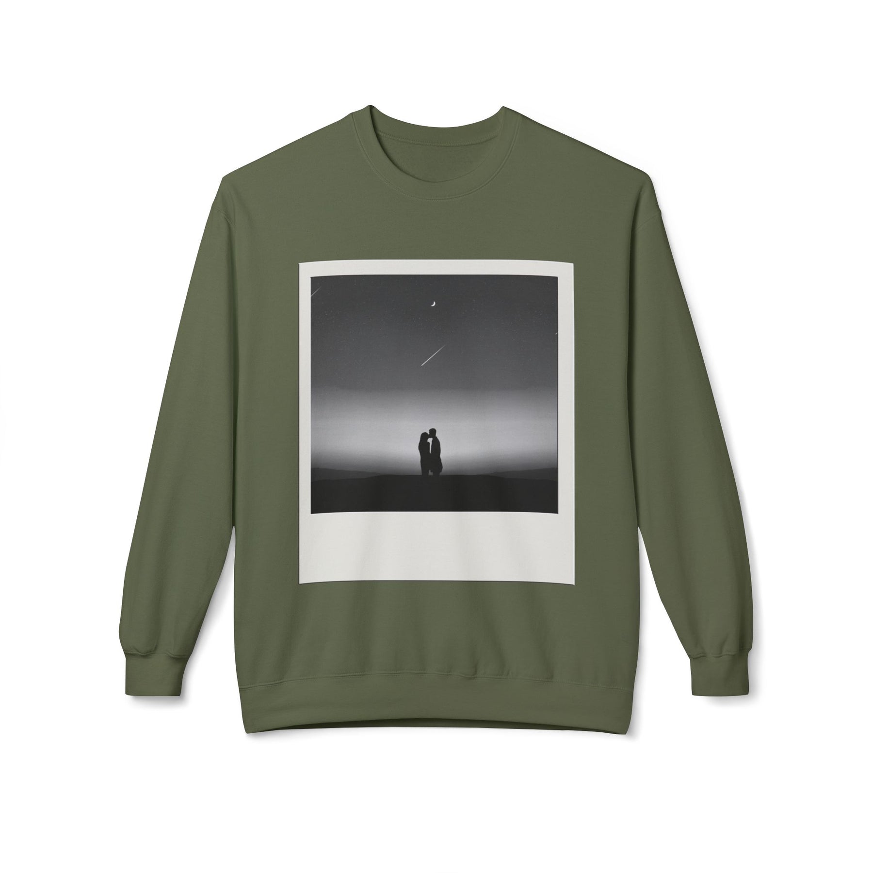 Polaroid Kiss Black Sweatshirt