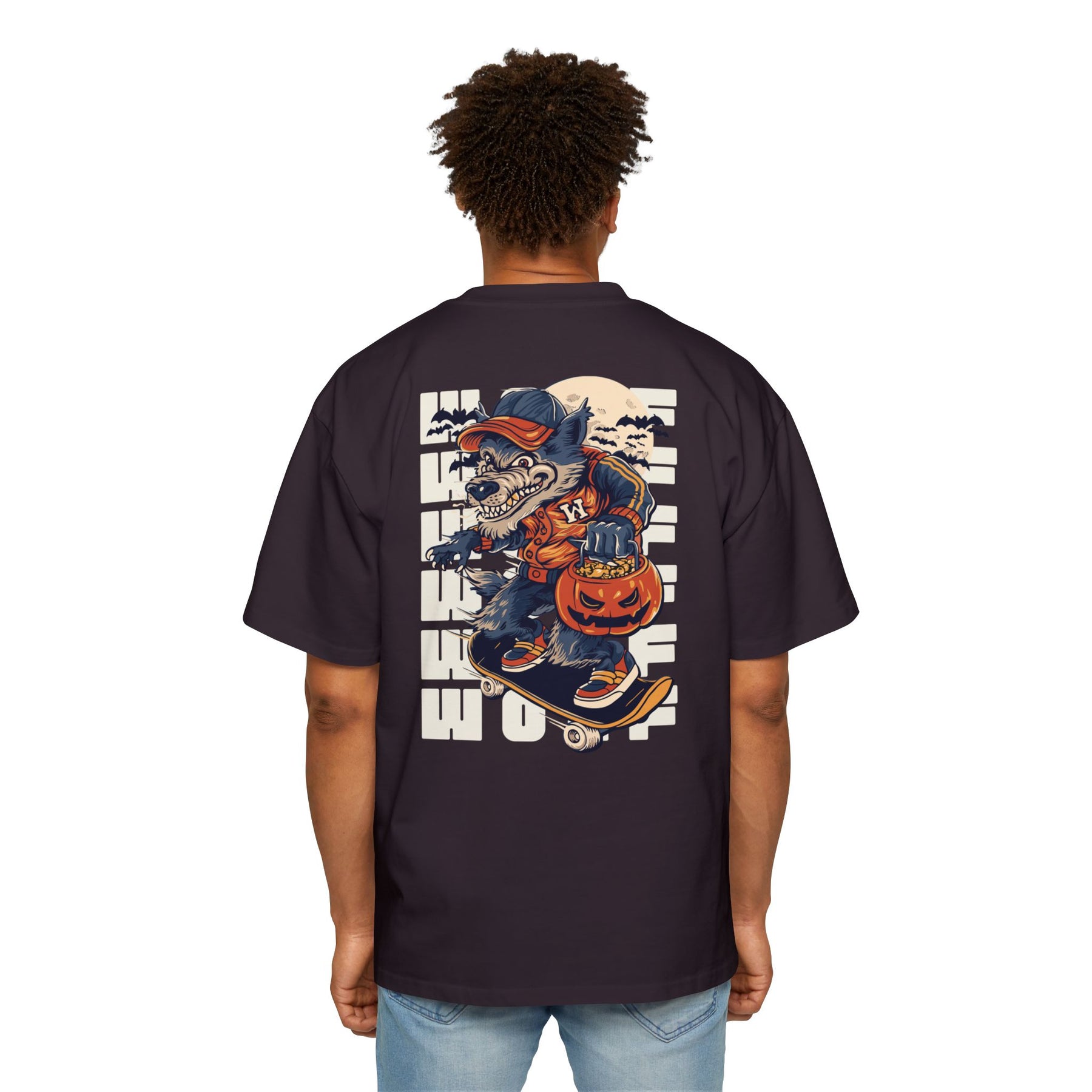 Werewolf on Wheels Oversized-Tee