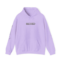 Blessed Premium Hooded Sweatshirt, Streetwear Style, Casual Everyday Wear, Spiritual Apparel