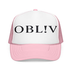 Bold Embroidered Foam Trucker Hat, Casual Hat, Adjustable Cap,  Trendy Hat for Outdoors and Festivals