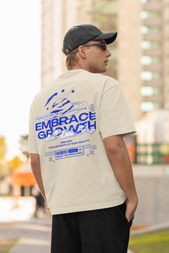 "Embrace Growth - Trust the Process Oversized Tee".
