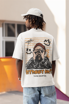 The White Color Street Art Graphic Design